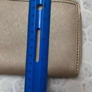 Gold Textured Wallet